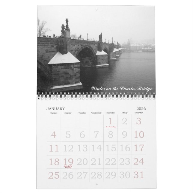 Calendrier de Prague 2010 (Jan 2026)