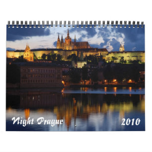 Calendrier de Prague 2010 de nuit