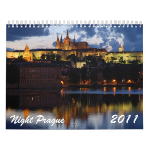 Calendrier de Prague 2011 de nuit