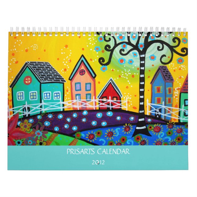 CALENDRIER de PRISARTS (année personnalisable) (Protection)