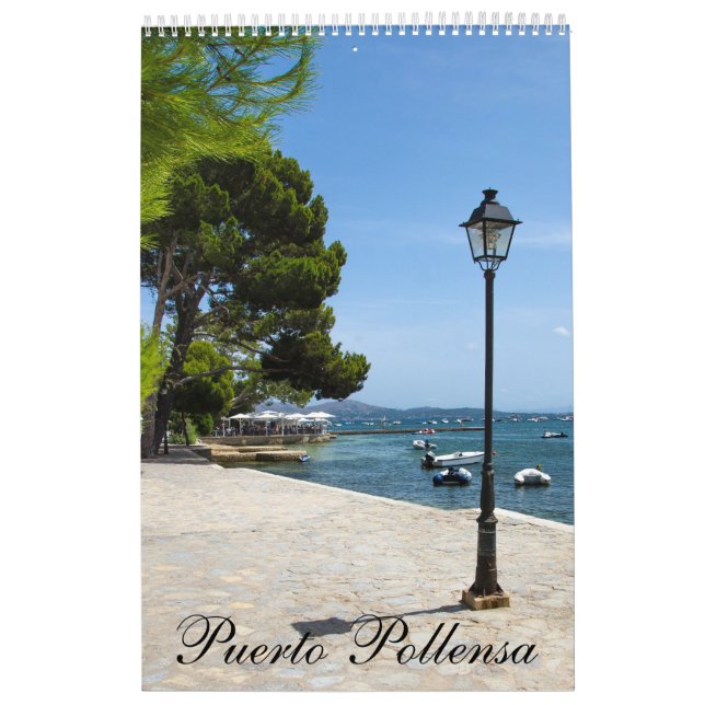 Calendrier de Puerto Pollensa (une page droite) (Protection)