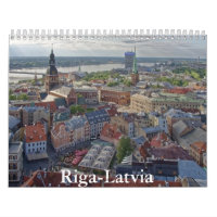 Calendrier de Riga-Lettonie