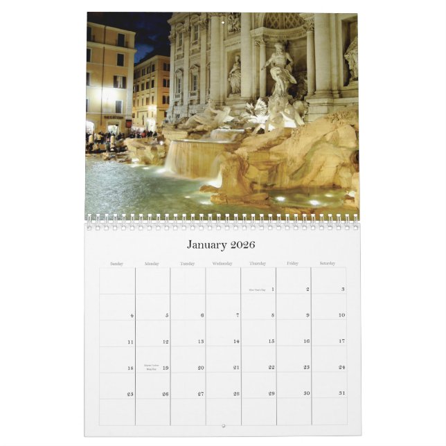 Calendrier de Roma 2009 (Jan 2026)