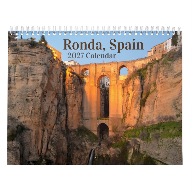 Calendrier de Ronda, Espagne 2027 (Protection)