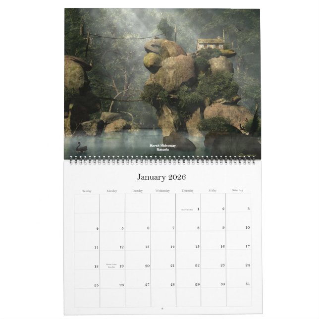 Calendrier de Sacada 2007 (Jan 2026)