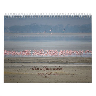 Calendrier de safari d'Afrique de l'Est