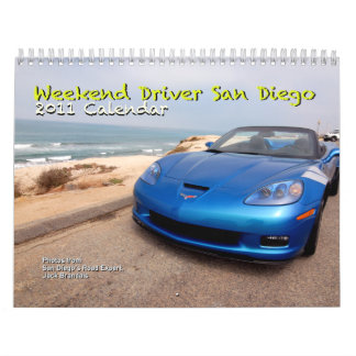 Calendrier de San Diego 2011 de conducteur de