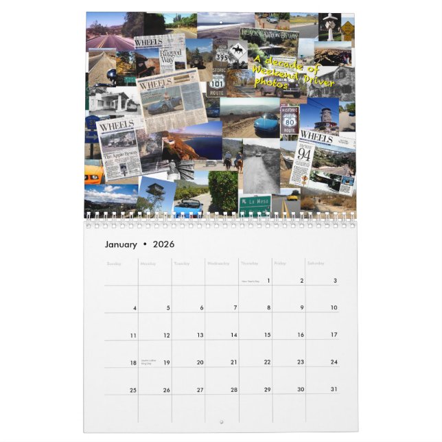 Calendrier de San Diego 2011 de conducteur de (Jan 2026)