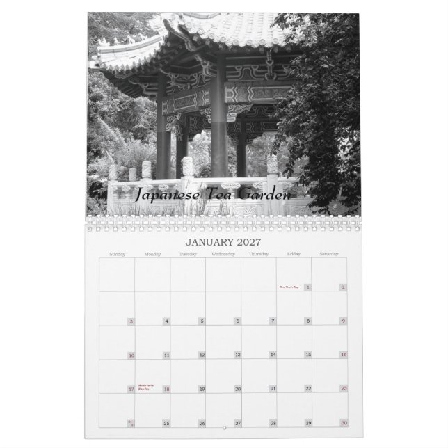 Calendrier de San Francisco 2008 (Jan 2027)
