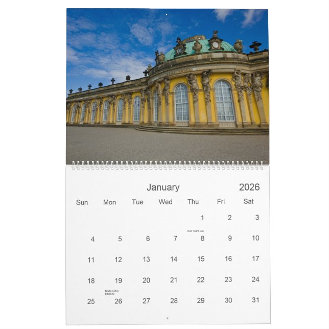 Calendrier de Sanssouci 2011 (Jan 2026)