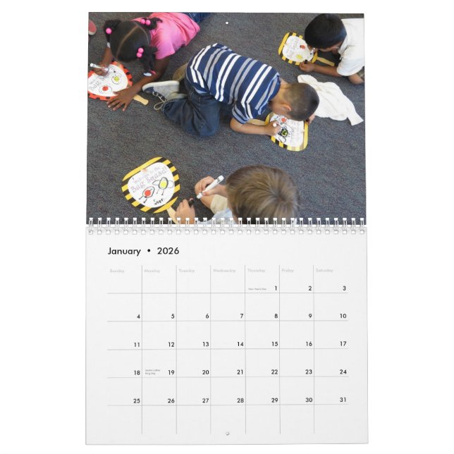 Calendrier de secteur scolaire unifié par San (Jan 2026)