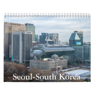Calendrier de Séoul-Corée du Sud