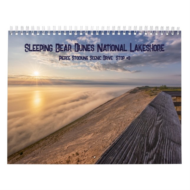 Calendrier de Sleeping Bear Dunes (Protection)