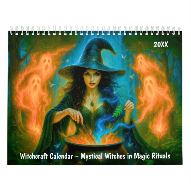 Calendrier de sorcellerie – Sorcières mystiques en (Protection)