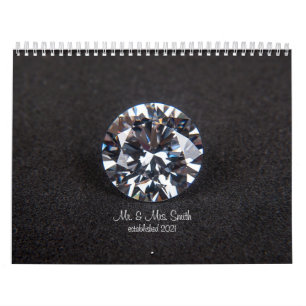 Calendrier de souvenirs de mariage