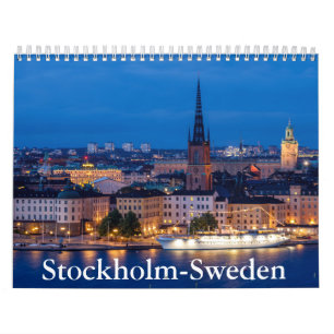 Calendrier de Stockholm-Suède