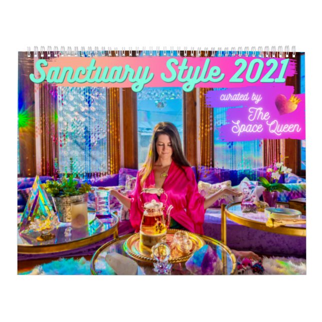 Calendrier de style sanctuaire 2021 par The Space  (Protection)