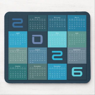 Calendrier de tapis de souris 2024