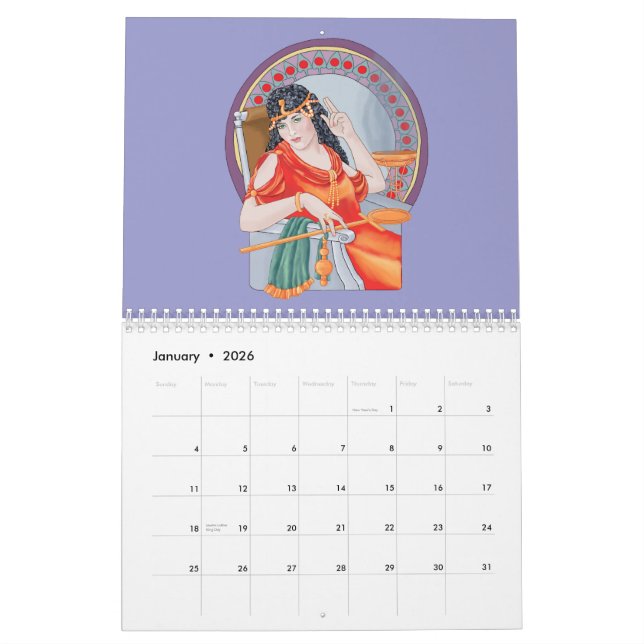 Calendrier de tarot (Jan 2026)