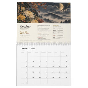 Calendrier de timing du Maître du Jour Bois Yang K