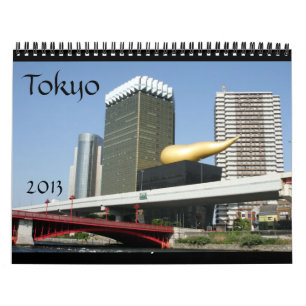 calendrier de Tokyo Japon 2013
