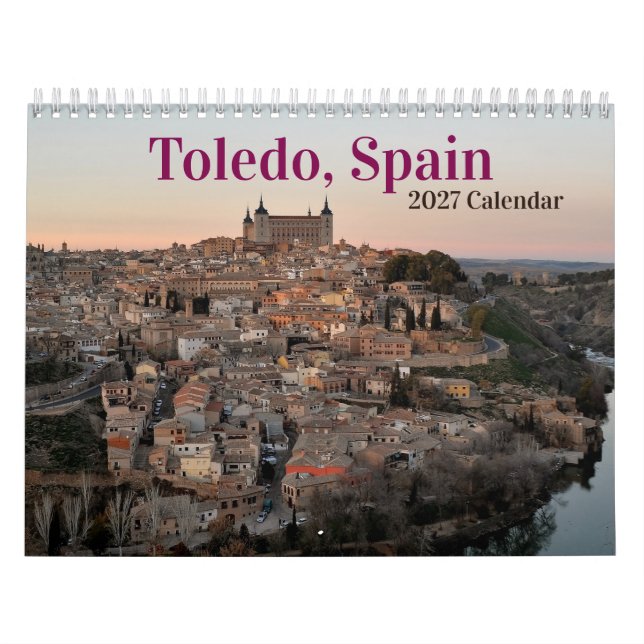 Calendrier de Tolède, Espagne 2027 (Protection)