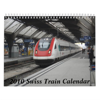 Calendrier de train de 2014 Suisses