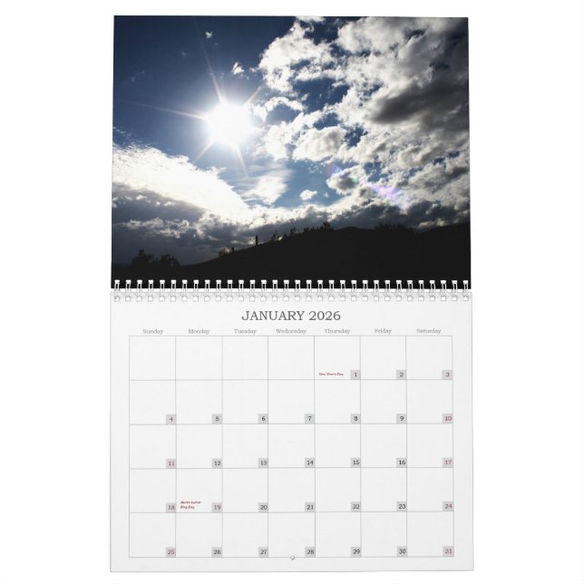 Calendrier de Tucson, Arizona 2010 (Jan 2026)