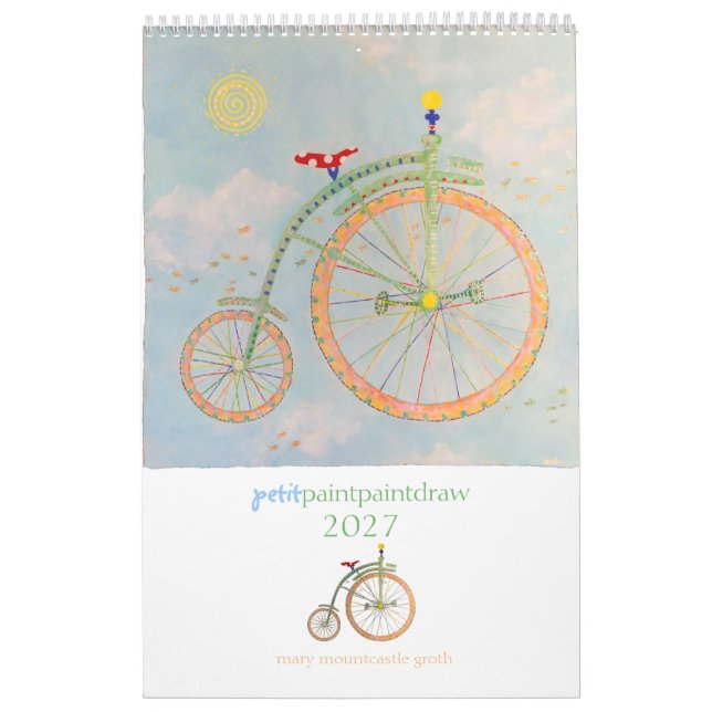 Calendrier de vélo de cirque (Protection)