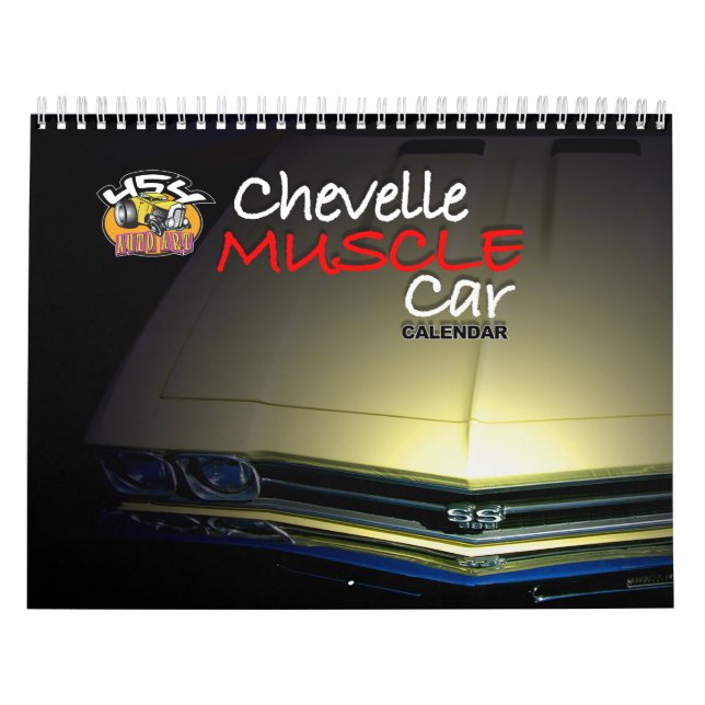 Calendrier de voiture Chevelle Muscle (Protection)