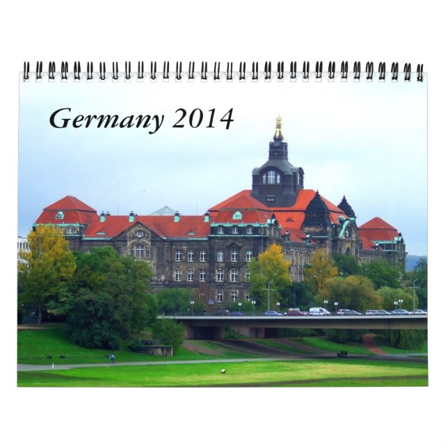 Calendrier de voyage de l'Allemagne 2014 (Protection)
