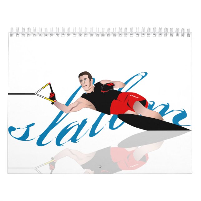 Calendrier de Waterski de slalom (Protection)