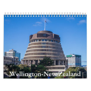 Calendrier de Wellington-Nouvelle-Zélande