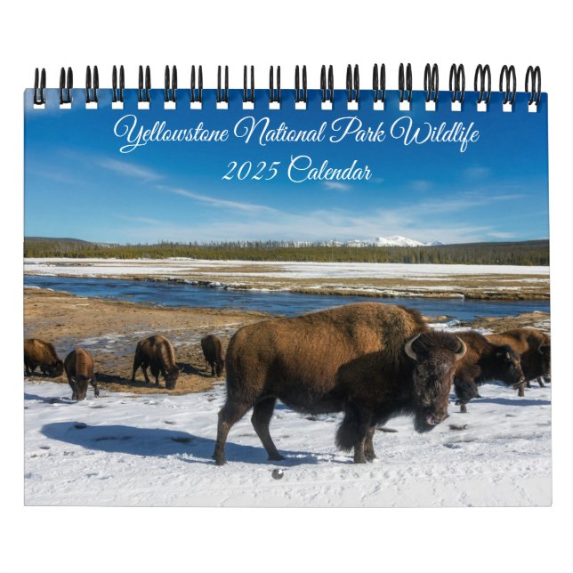 Calendrier de Yellowstone-Faune (Protection)