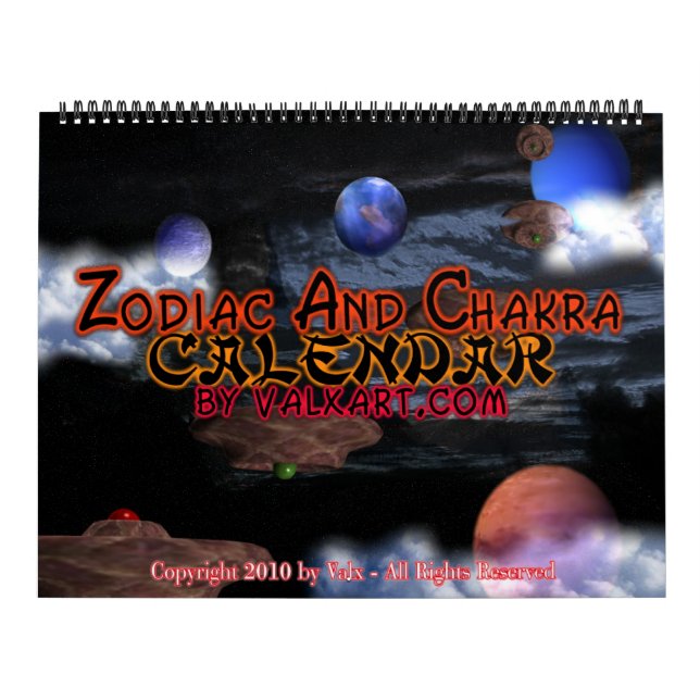Calendrier de Zodiac et Chakra (Protection)