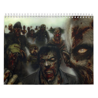 Calendrier de zombis de Halloween
