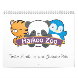 Calendrier de zoo de Haikoo