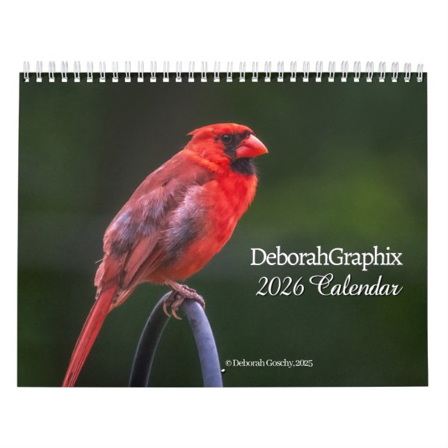 Calendrier DeborahGraphix 2026 Calendar (Protection)