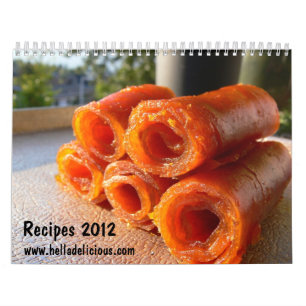 Calendrier délicieux 2012 de recette de Hella