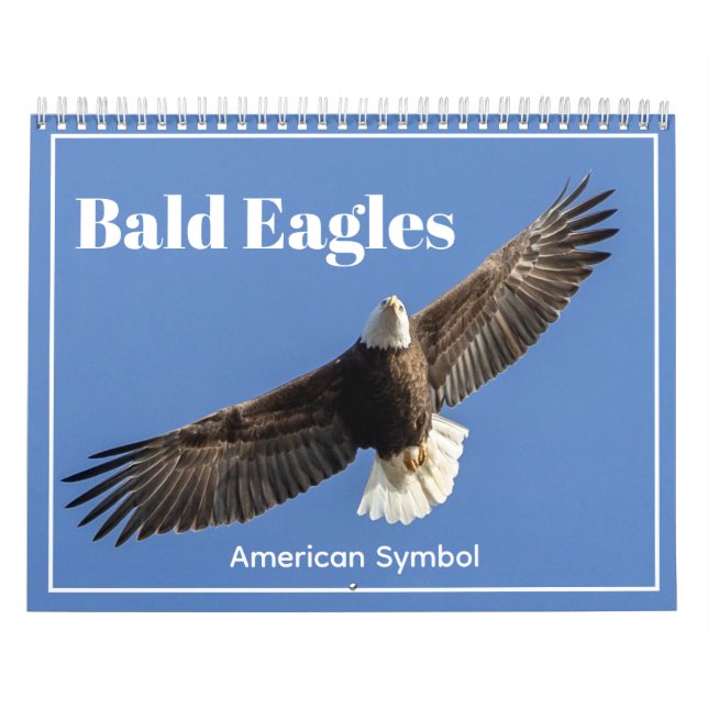 Calendrier des Aigles américains, symbole américai (Protection)