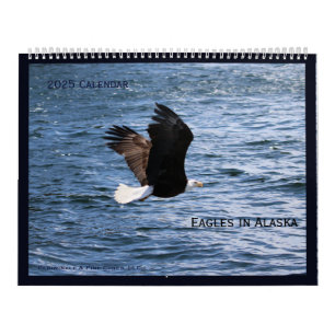 Calendrier des aigles d'Alaska