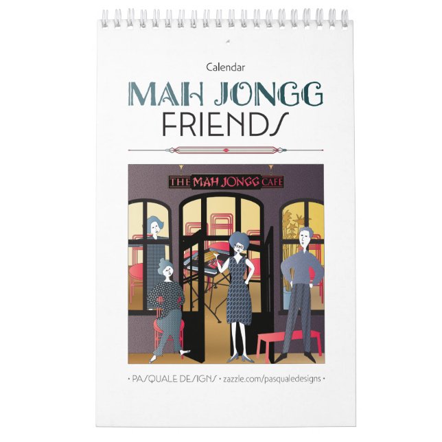 Calendrier des amis Mah Jongg (Protection)