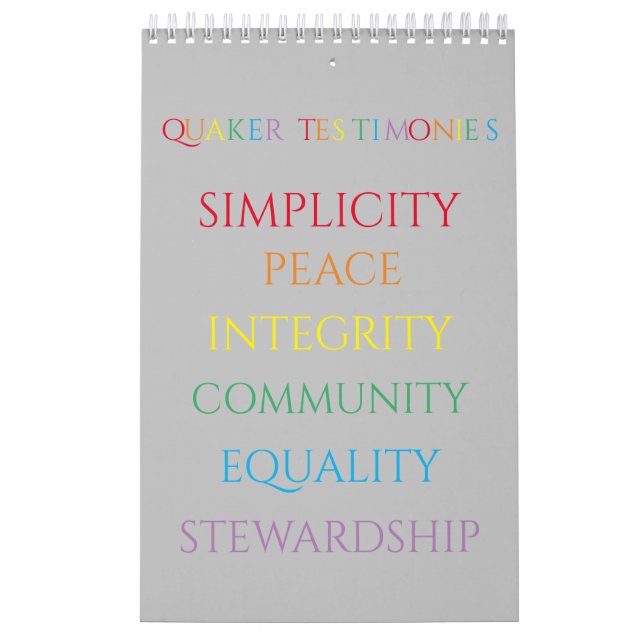 Calendrier des amis (Quaker) 2023 (Protection)