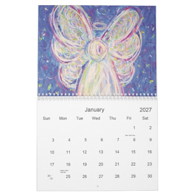 Calendrier des anges DonnaBellas (Jan 2027)