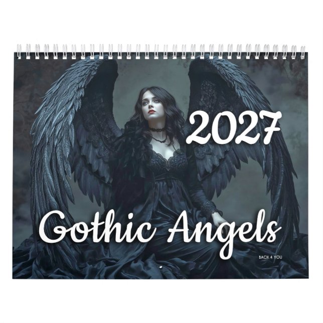 Calendrier des Anges Gothiques (Protection)