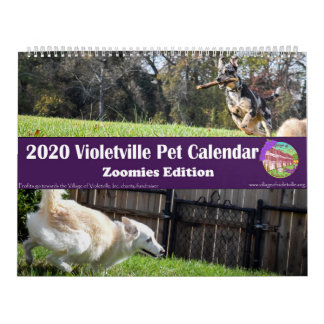 Calendrier des animaux de compagnie de Violetville