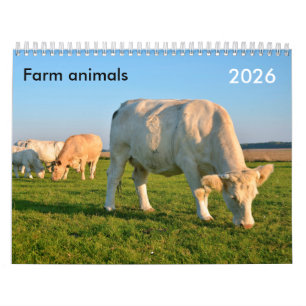 Calendrier des animaux de ferme