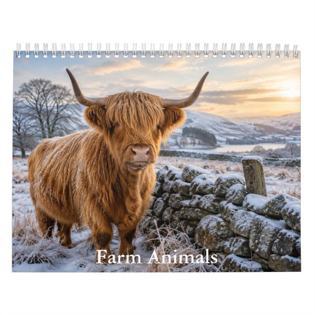 Calendrier des Animaux de la Ferme  (Protection)