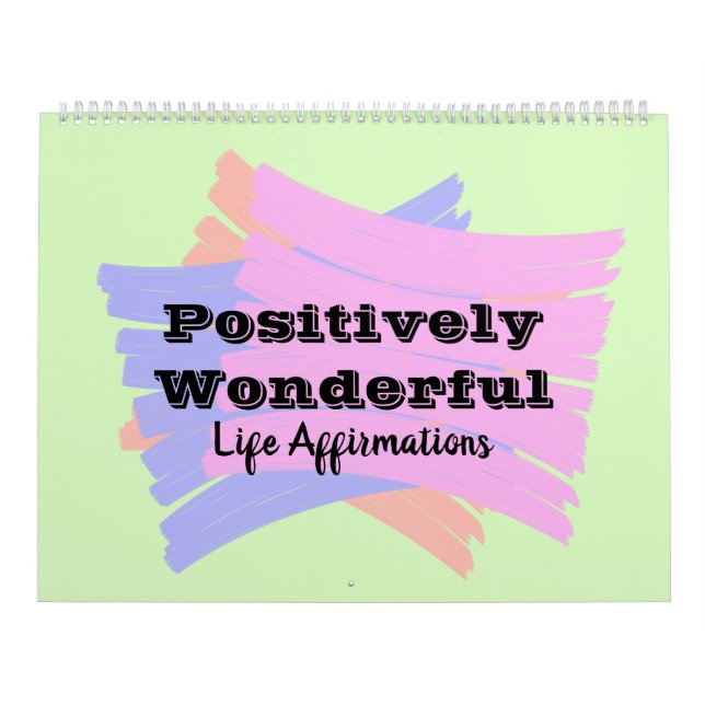 Calendrier des avirmations positives (Protection)