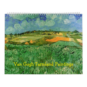 Calendrier des beaux-arts de Van Gogh Farmland